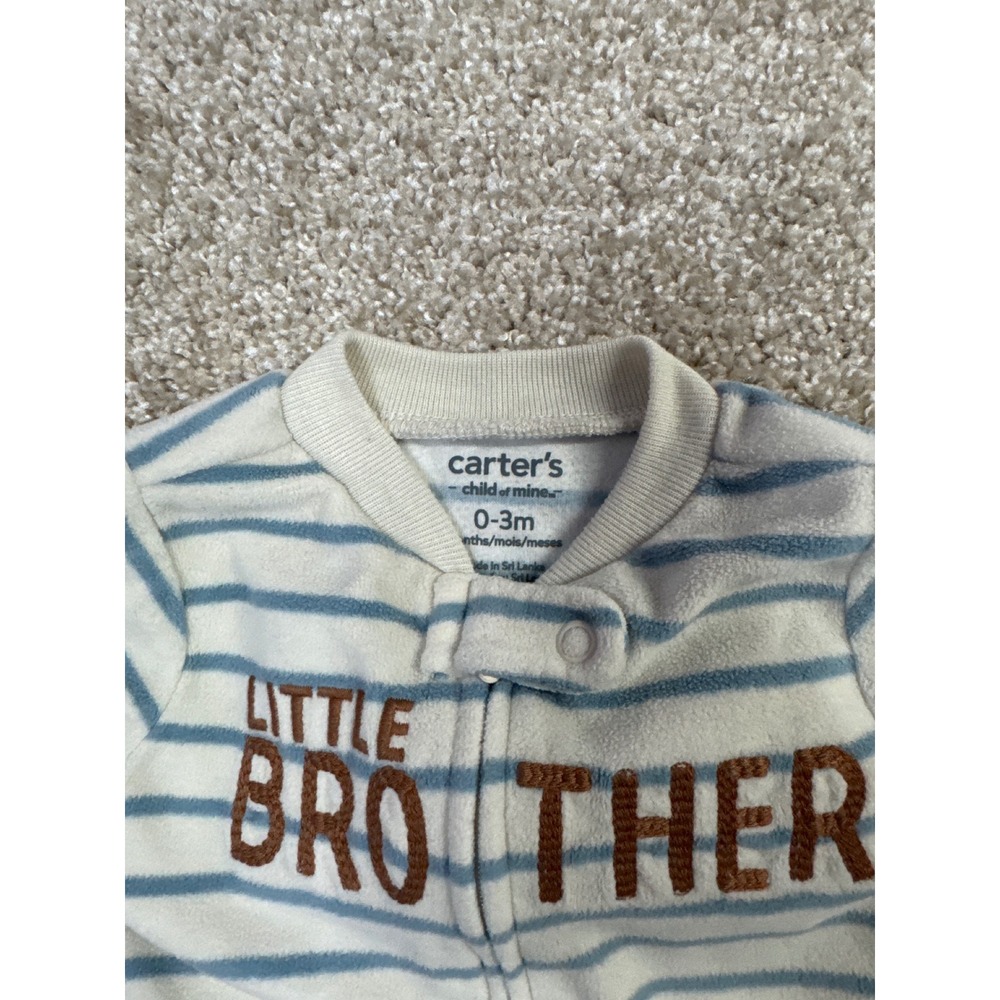 Carters Baby Boy Footed Pajamas Lot of 2 - Picture 6 of 6